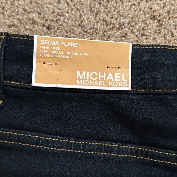 Micheal Kors Selma Flare Jeans Size 8 NWT - Picture 11 of 11